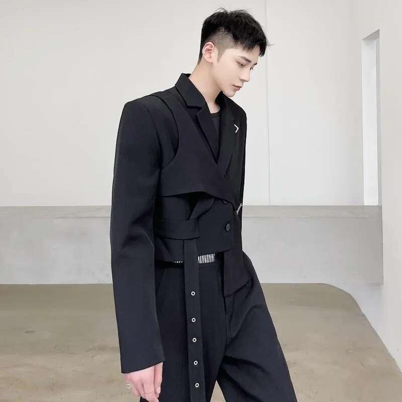 LUZHEN Original Asymmetric Spl - Street Fashion Men 2025 评论和价格