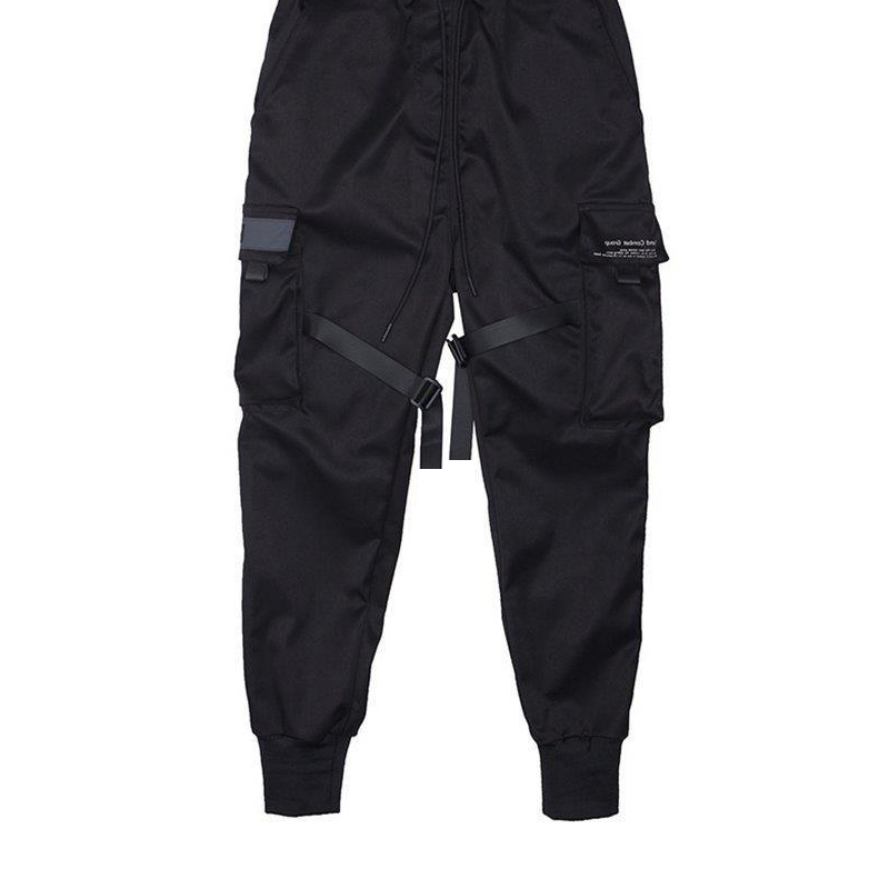 Ribbons Harem Joggers Men Carg - Street Fashion Men 2025 评论和价格